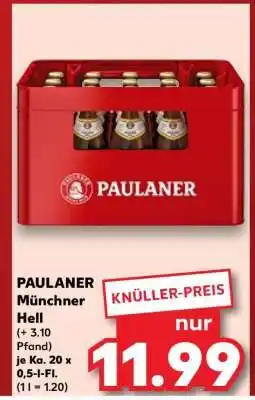 Kaufland Paulaner Münchner Hell Angebot