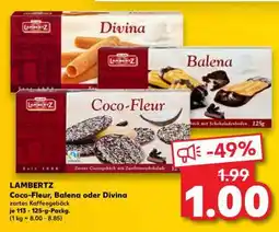 Kaufland LAMBERTZ Coco-Fleur, Balena oder Divina Angebot