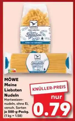 Kaufland MÖWE Meine Liebsten Nudeln Angebot