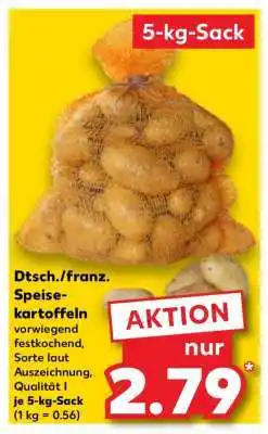 Kaufland Dtsch./franz. Speisekartoffeln Angebot