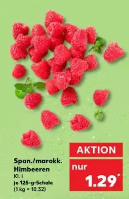 Kaufland Span./marokk. Himbeeren Angebot