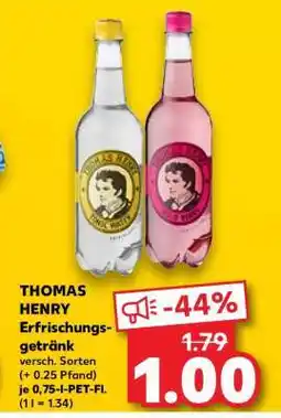 Kaufland THOMAS HENRY Erfrischungsgetränk Angebot