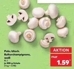 Kaufland Poln./dtsch. Kulturchampignons, weiß Angebot