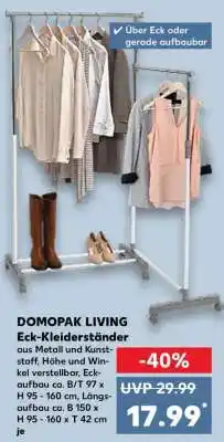 Kaufland DOMOPAK LIVING Eck-Kleiderständer Angebot