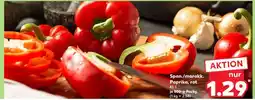 Kaufland Span./ marokk. Paprika, rot Angebot
