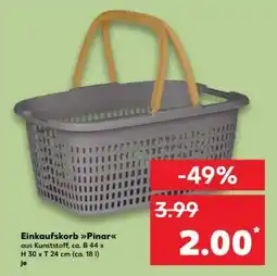Kaufland Einkaufskorb Pinar Angebot