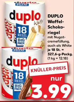 Kaufland DUPLO Waffel- Schokoriegel Angebot