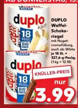Kaufland DUPLO Waffel- Schokoriegel Angebot