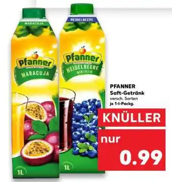 Kaufland PFANNER Saft- Getränk Angebot