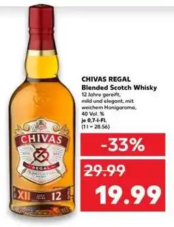 Kaufland CHIVAS REGAL Blended Scotch Whisky Angebot