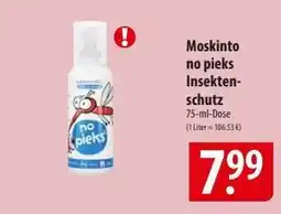 Famila Nord Ost Moskinto no pieks Insektenschutz Angebot