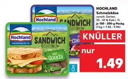 Kaufland HOCHLAND Schmelzkäse Angebot
