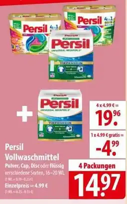 Famila Nord Ost Persil Vollwaschmittel Angebot