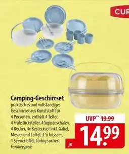 Famila Nord Ost Camping-Geschirrset Angebot