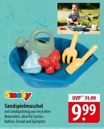 Famila Nord Ost Smoby Sandspielmuschel Angebot