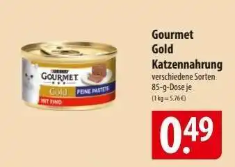 Famila Nord Ost Gourmet Gold Katzennahrung Angebot