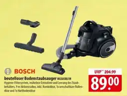 Famila Nord Ost Bosch beutelloser Bodenstaubsauger BGS05BL1H Angebot