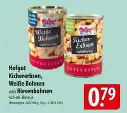 Famila Nord Ost Hofgut Kichererbsen, Weiße Bohnen oder Riesenbohnen Angebot