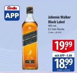 Famila Nord Ost Johnnie Walker Black Label Angebot
