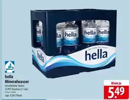 Famila Nord Ost Hella Mineralwasser Angebot