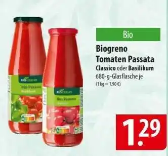 Famila Nord Ost Biogreno Tomaten Passata Angebot