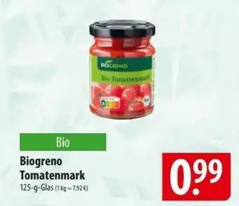 Famila Nord Ost Biogreno Tomatenmark Angebot