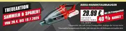 Famila Nord Ost AKKU-HANDSTAUBSAUGER TC-HSS 18 Li-Solo Angebot