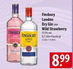 Famila Nord Ost Finsbury London Dry Gin oder Wild Strawberry Angebot