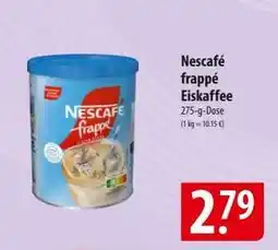 Famila Nord Ost Nescafé frappé Eiskaffee Angebot