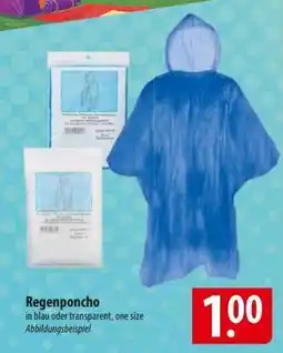 Famila Nord Ost Regenponcho Angebot