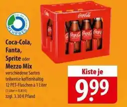 Famila Nord Ost Coca-Cola, Fanta, Sprite oder Mezzo Mix Angebot