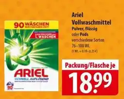 Famila Nord Ost Ariel Vollwaschmittel Angebot
