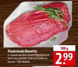 Famila Nord Ost Flanksteak/Bavette Angebot