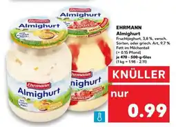 Kaufland EHRMANN Almighurt Angebot