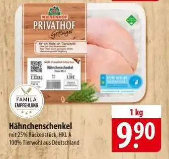 Famila Nord Ost Hähnchenschenkel Angebot