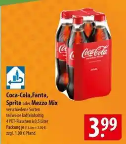 Famila Nord Ost Coca-Cola, Fanta, Sprite oder Mezzo Mix Angebot