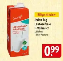 Famila Nord Ost Jeden Tag Laktosefreie H-Vollmilch Angebot