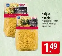 Famila Nord Ost Hofgut Nudeln Angebot