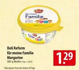 Famila Nord Ost Deli Reform für meine Familie Margarine Angebot