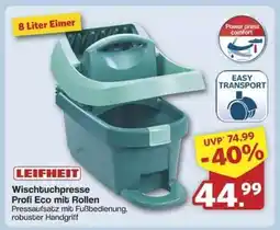 Famila Nord Ost Leifheit Wischbuchpresse Profi Eco mit Rollen Angebot