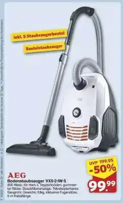 Famila Nord Ost AEG Bodenstaubsauger VX6-2-IW-5 Angebot
