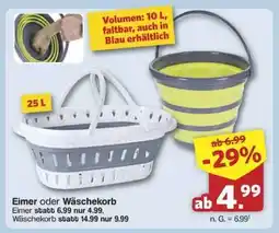 Famila Nord Ost Eimer oder Wäschekorb Angebot