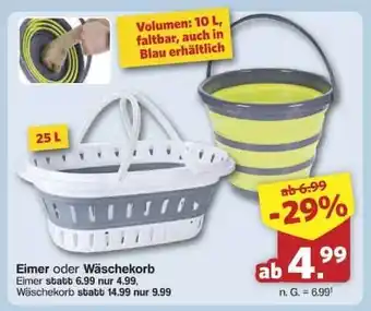 Famila Nord Ost Eimer oder Wäschekorb Angebot