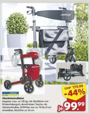 Famila Nord Ost Aluminiumrollator Angebot