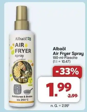 Famila Nord Ost ALBAÖL Air-Fryer- Spray Angebot