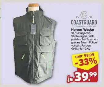 Famila Nord Ost Herren-Weste Angebot