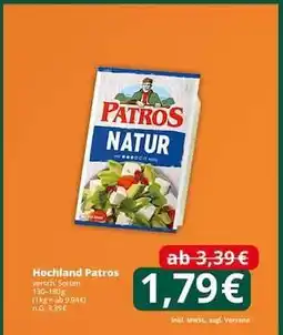 Famila Nord Ost Hochland Patros Angebot