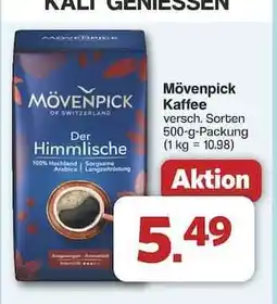Famila Nord Ost MÖVENPICK Kaffee Angebot