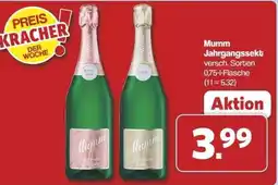 Famila Nord Ost Mumm Jahrgangssekt Angebot