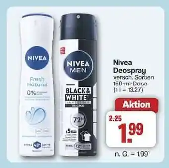Famila Nord Ost Nivea Deospray Angebot